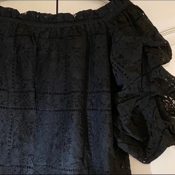 Lace off shoulder blouse - Picture 6 of 6